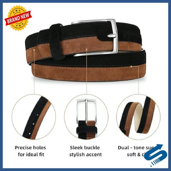 Slim Synthetic Leather Belt with Silver Buckle for Women main image 4